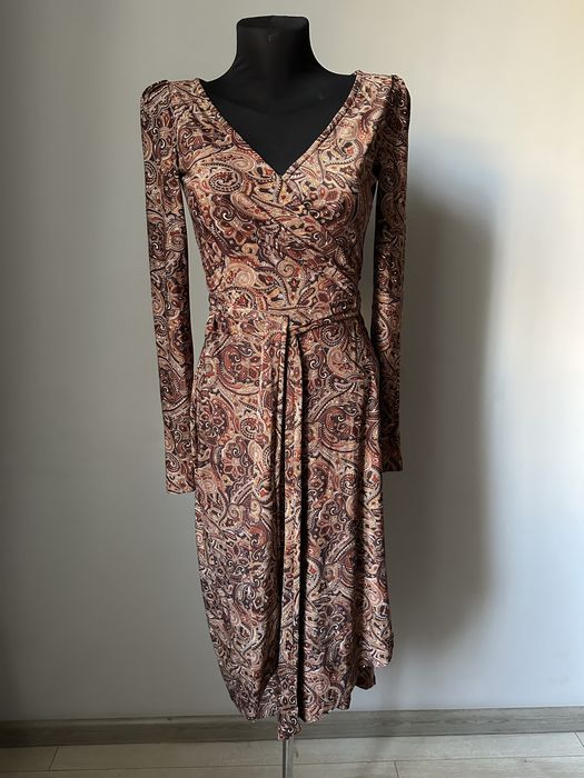 Платье вечернее на запах