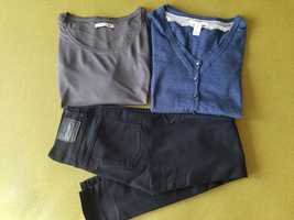 Levi's дънки, блуза и жилетка