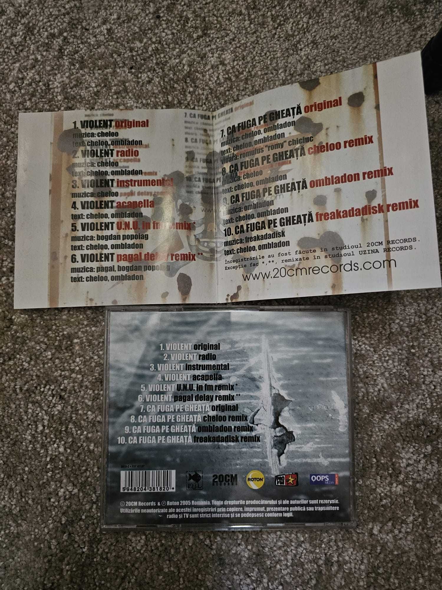 Vand Album Parazitii - Violent