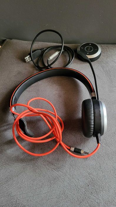 Jabra Evolve 40 UC Mono Căști Prin cablu BirouCall center Negru