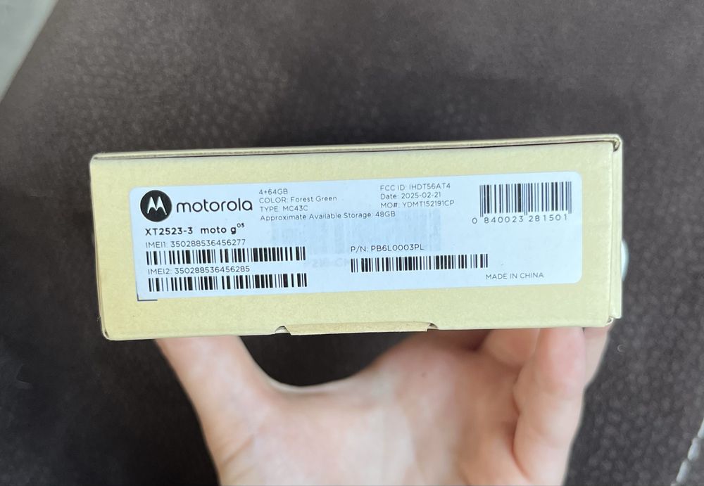 Motorola g05 hello moto
