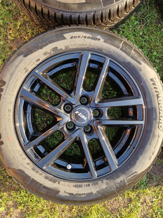 Roți iarnă, jante Al Ford Focus, Mondeo R16, cauciucuri  205 60 16 8mm