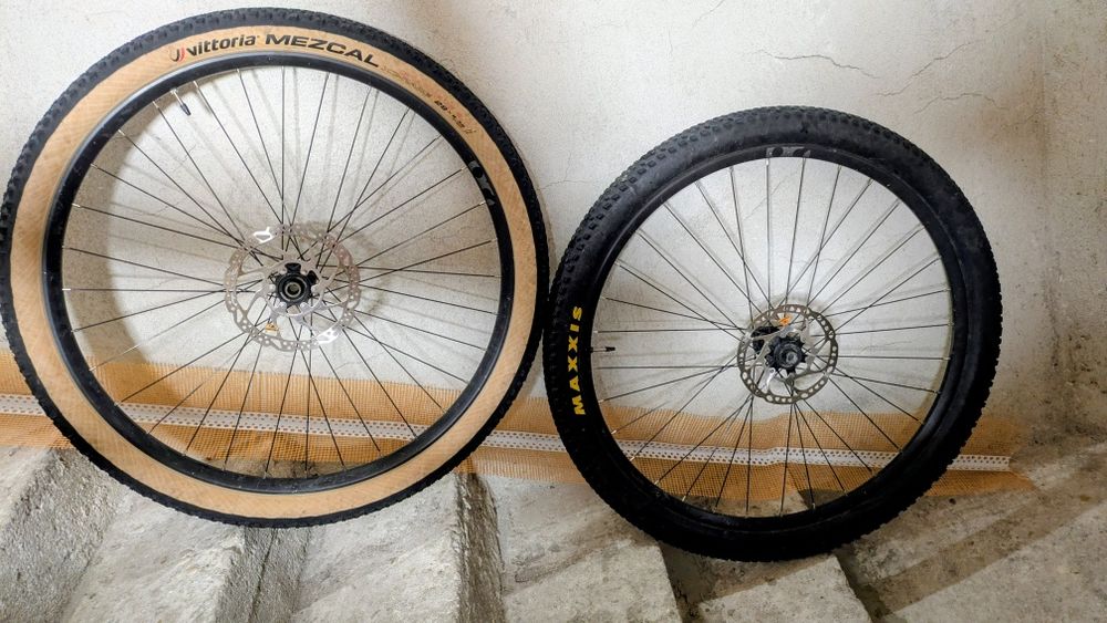 29 MTB Капли+гуми (tubeless) OC +дискове