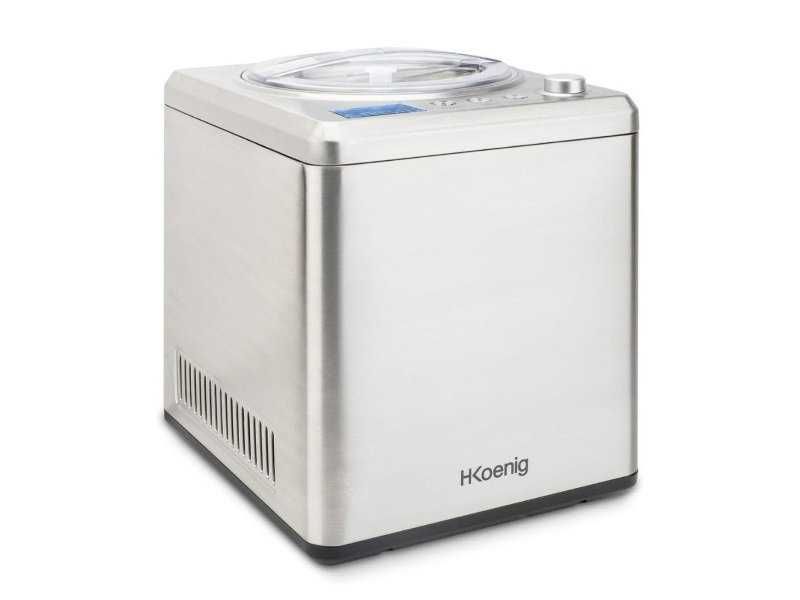 Машина за Сладолед  с Охлаждаща Функция H.Koenig HF340, 2L