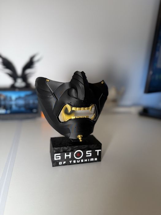 Set 2 masti personalizate Ghost of Yotei + Ghost of Tsushima