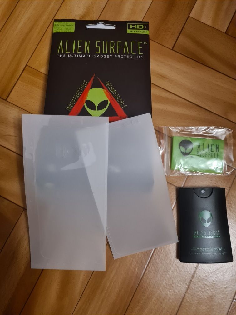 Folie Alien Sursace HD, Samsung Galaxy S8, ecran, spate si lateral