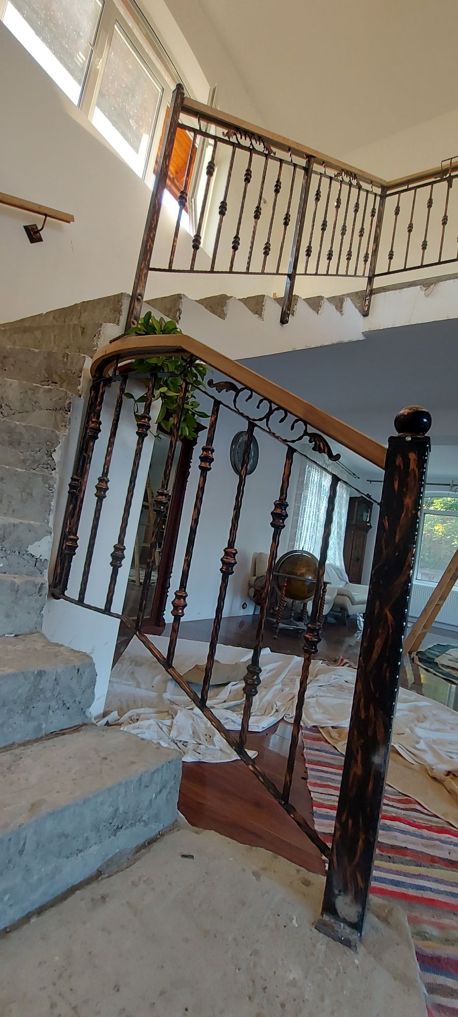 Balustrade fier forjat