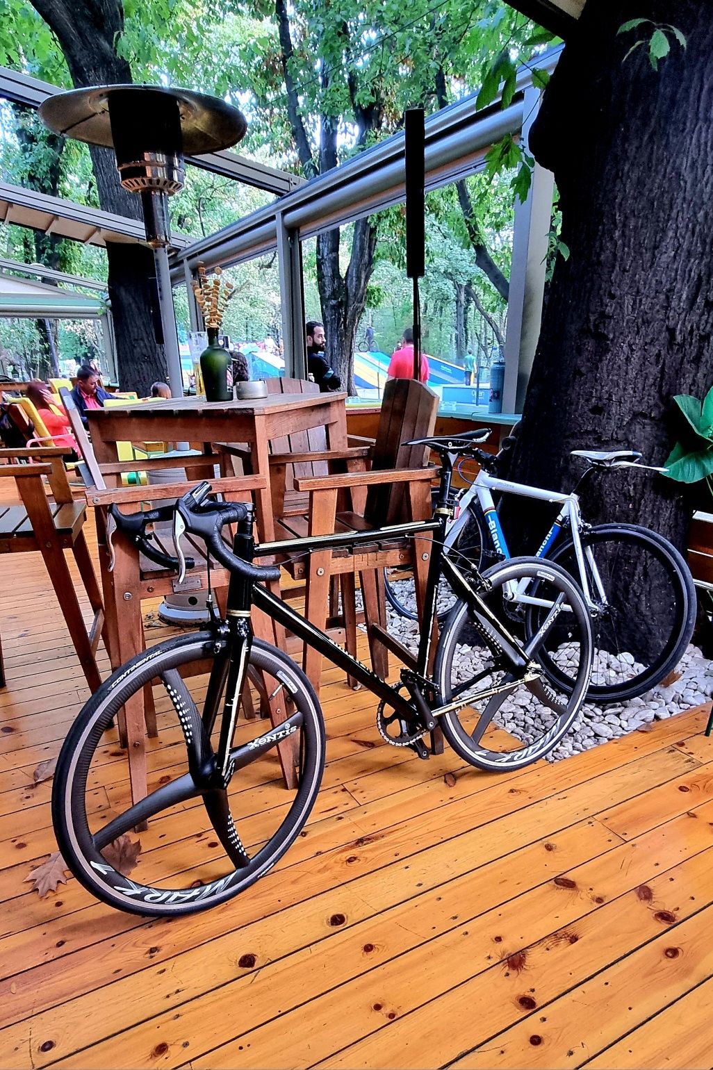 Bicicleta SantaFixie single speed proiect custom unicat cursiera