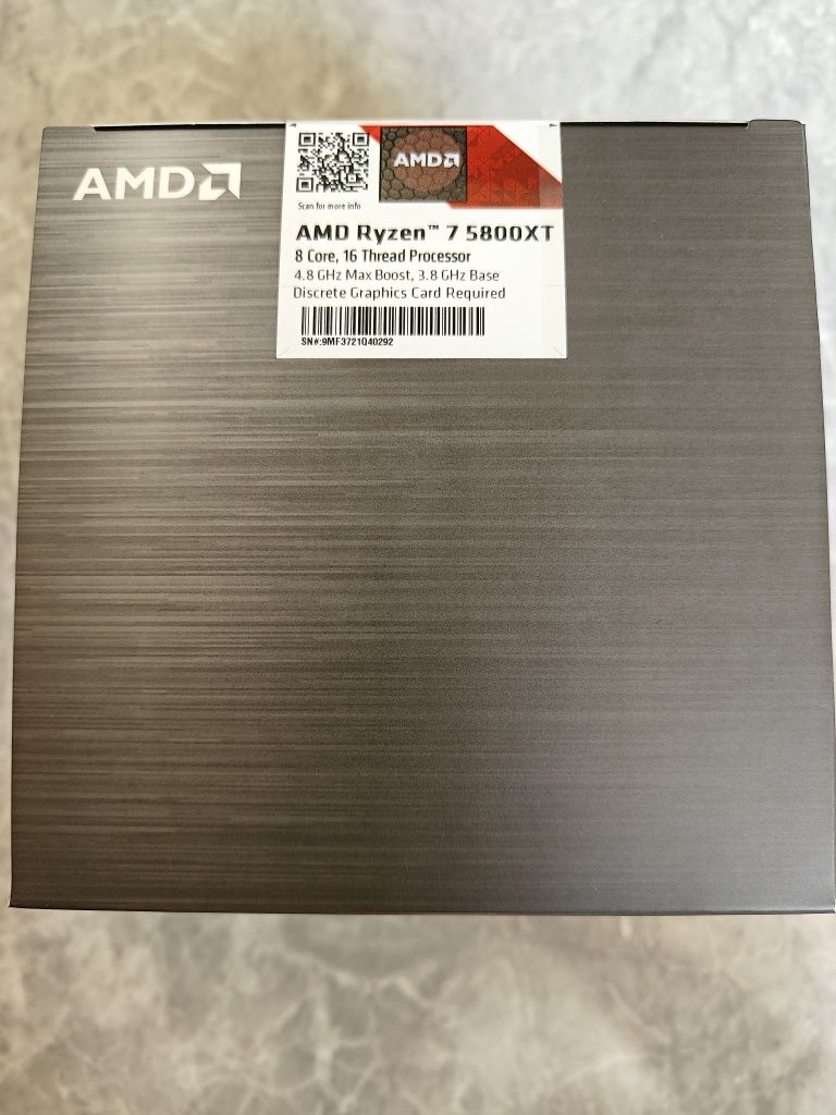 Процессор Ryzen 7 5800XT AM4 Box (новый,запечатанный)