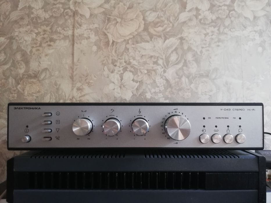 Электроника У-043 стерео HiFi Усилитель УНЧ