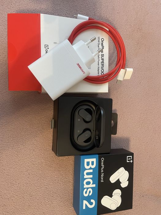 Oneplus Buds 2 noi si incarcator 120w