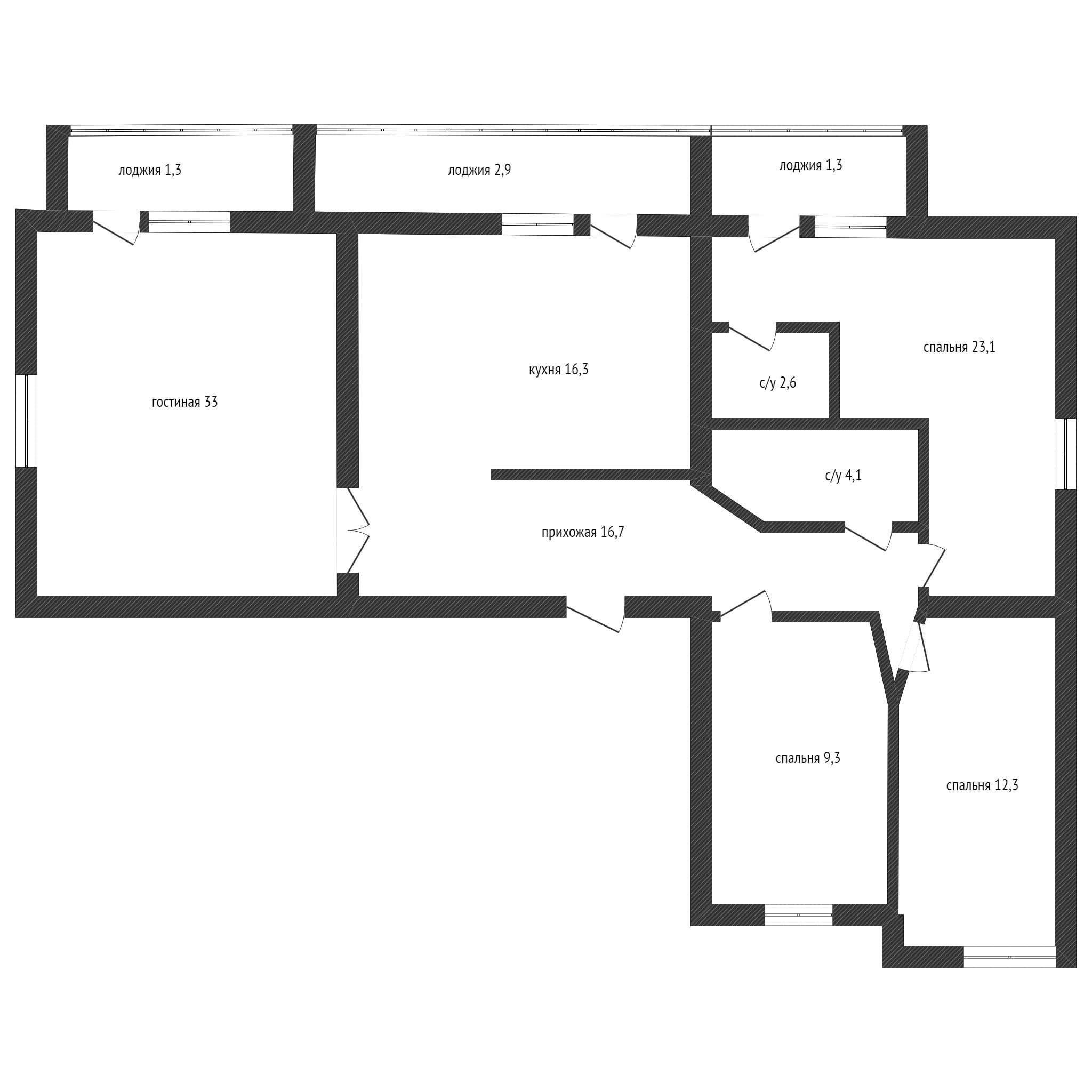 Продам 4 ком квартиру в центре