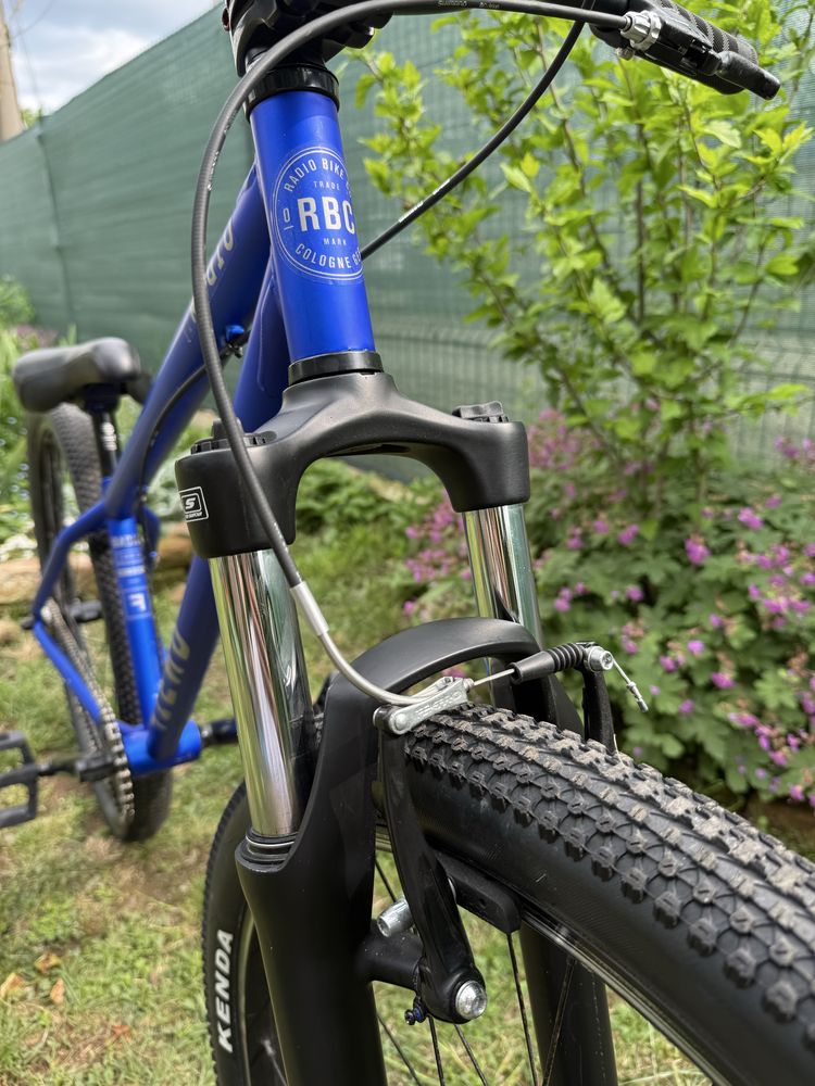 Алум. велосипед dirt jump RADIO RBC.