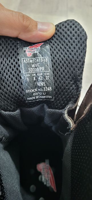 Red wing ботинки