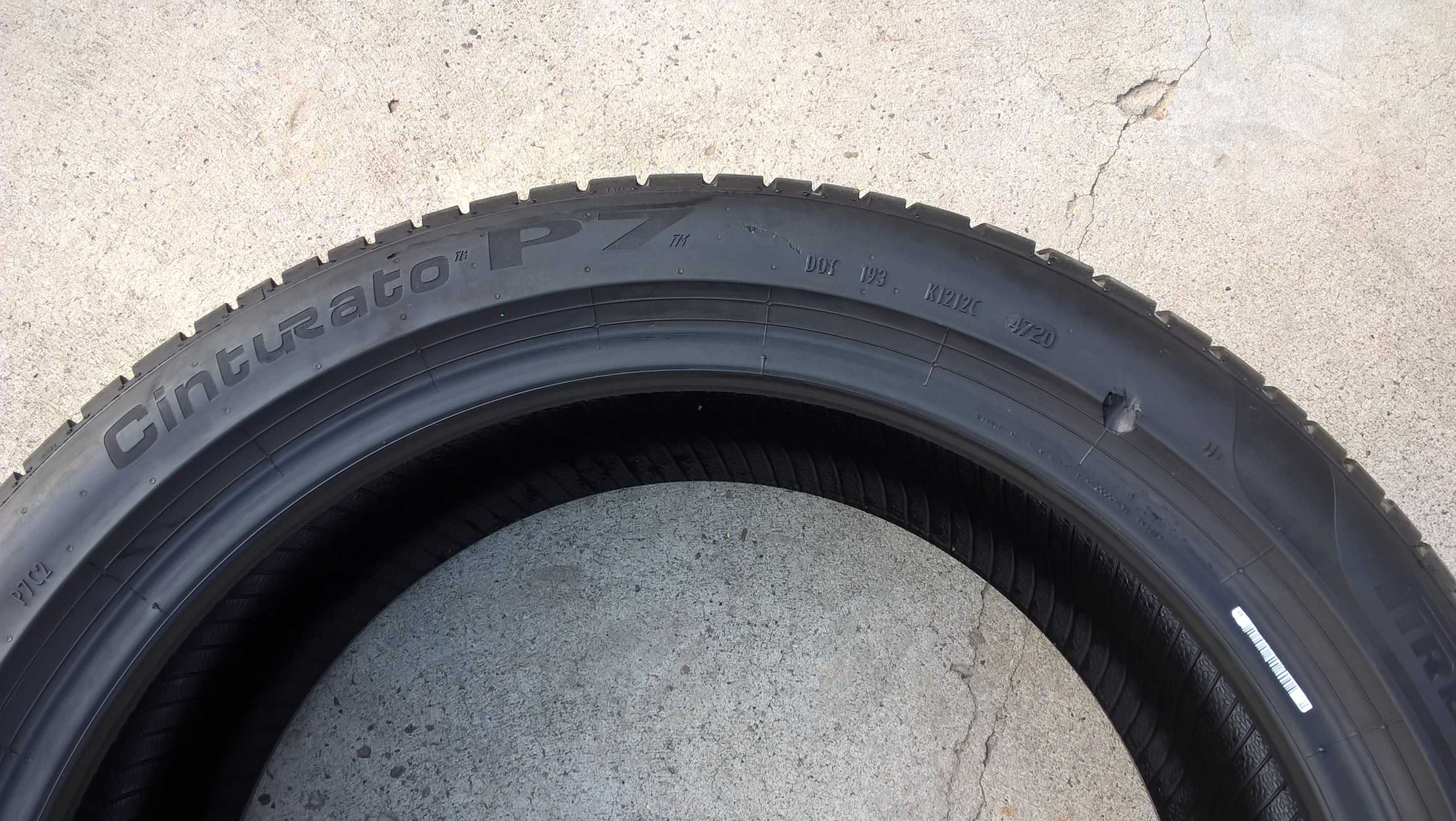 O anvelopa de vara 225 45 18 pirelli cinturato P7 cu 6,8 mm 4720