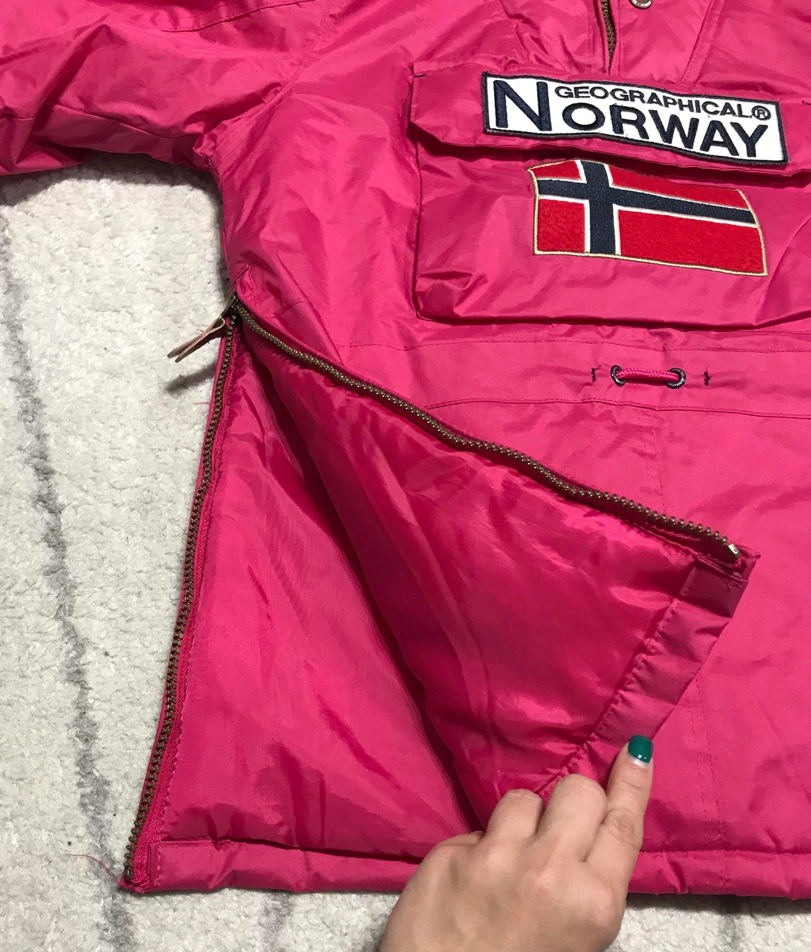 Geaca geographical norway fucsia roz 14 ani geaca fete s jacheta