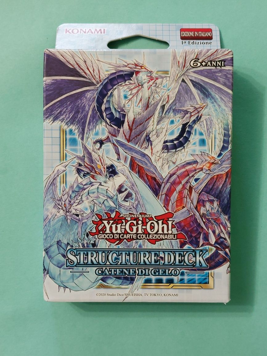 Cutie nou-nout cartonase in limba italiana Yu-gi-oh Structure Deck (Fr