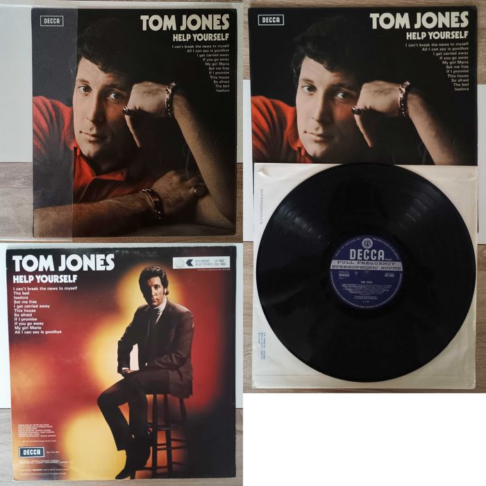 Vinil Elvis Presley , Tom Jones