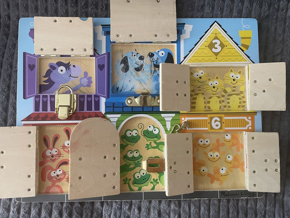 Дървени образователни играчки