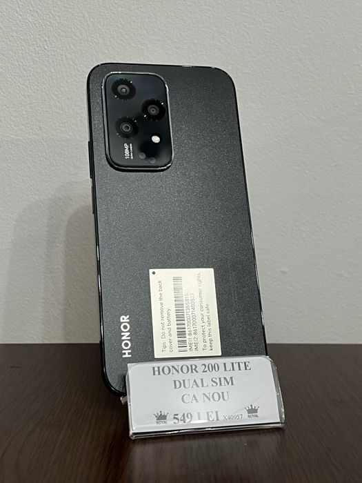 Amanet Royal CB: Honor 200 Lite duos ca nou