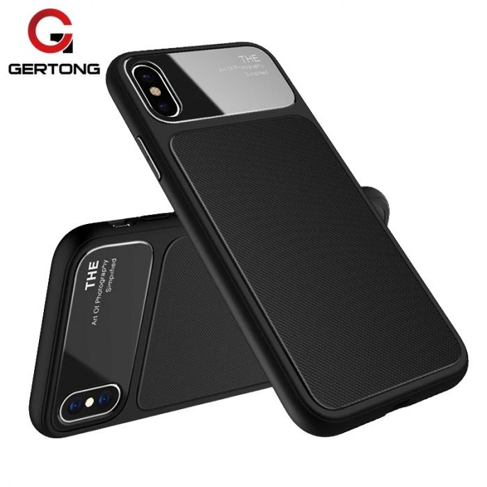 Husa silicon si sticla securizata Iphone X / XS