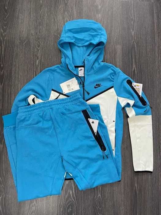 Nike TECH Fleece Baby Blue Bumbac 100%