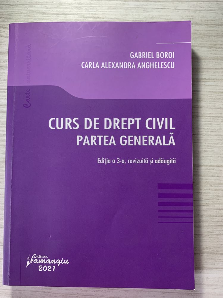 Carti Drept Civil/Roman/Teoria generala a Dreptului