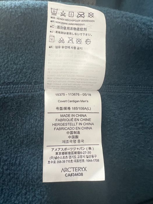 Covert Cardigan Arc'Teryx barbati