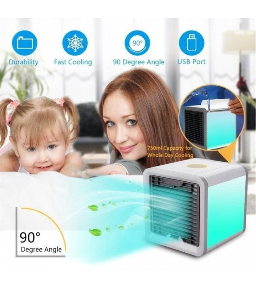 Преносим охладител за въздух с вода – Arctic Cooler 3в1 | Овлажнява, о