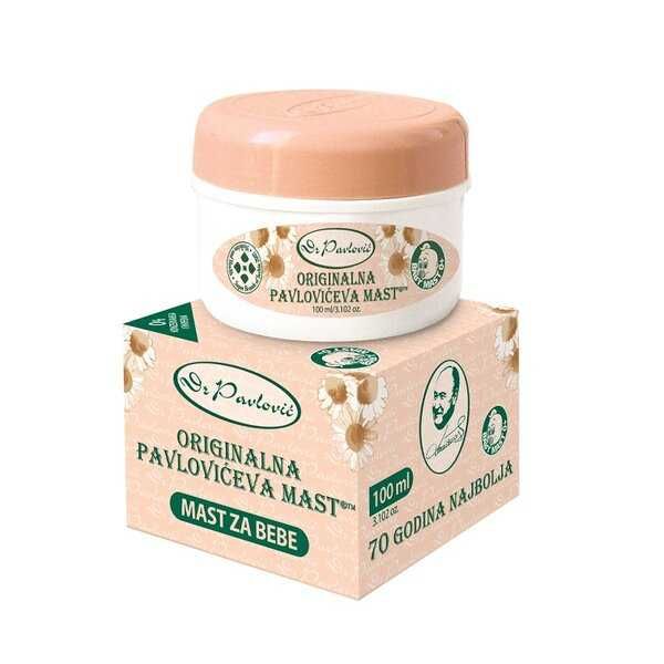 Unguent pentru bebelusi Original Dr Pavlovic Ingrijire zilnica 100ml