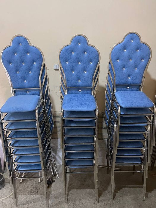 Тойхона стол стул из нержавейки современный дизайн на заказ