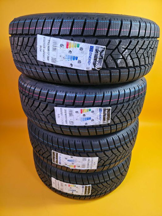 ROTI Jante Anvelope IARNA 215/60/17 5x114.3 OE KIA EV3 EV4 DUNLOP NOI
