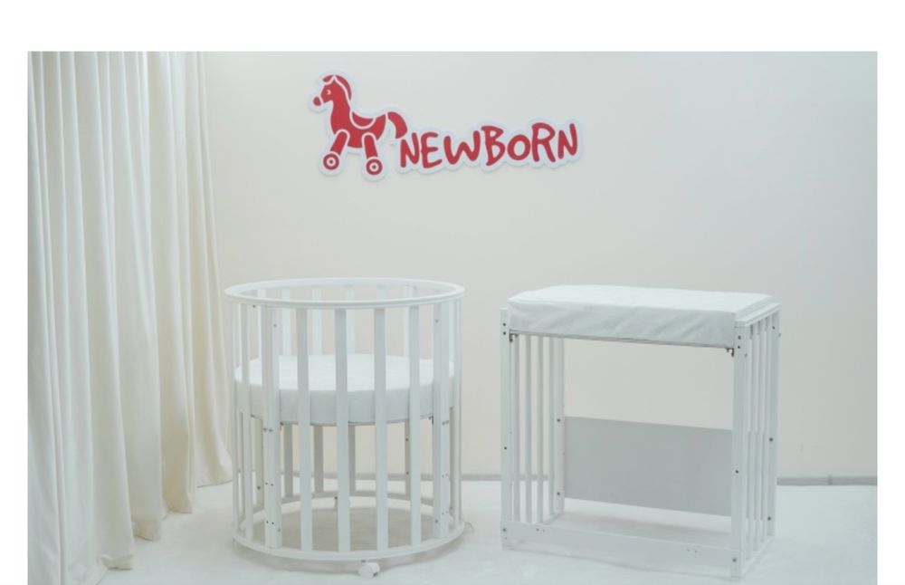 Кроватка для новорожденного 7в1