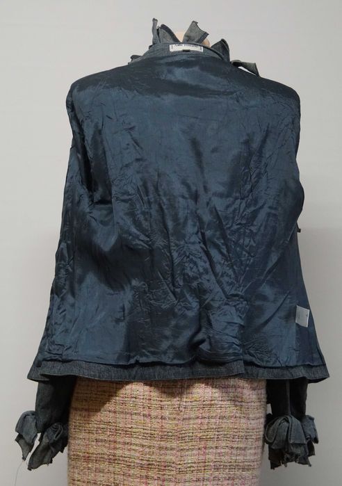 Jacheta denim Anne Fontaine model Kyara marimea3