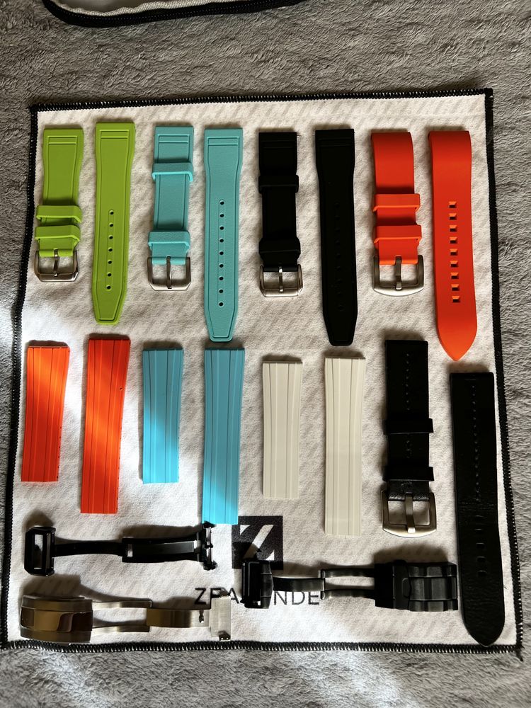 Omega deployment titanium закопчалка и гумени кайшки