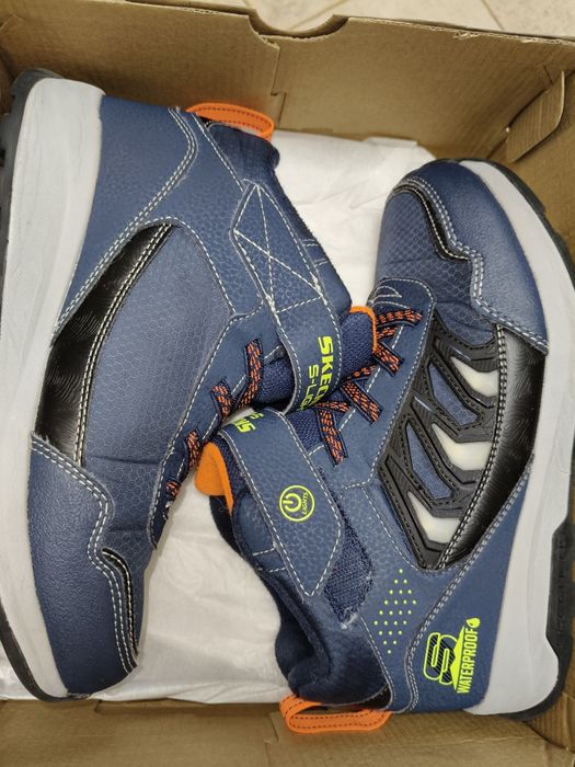 Ghete impermeabile S-Lights, Bleumarin