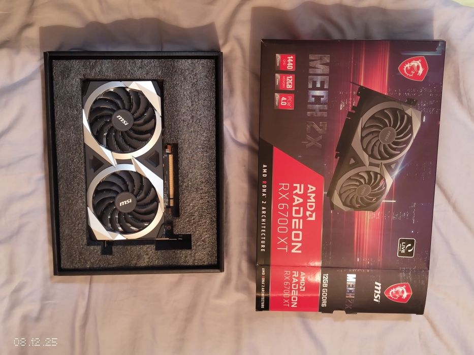 AMD MSI 2X RX 6700xt 12GB