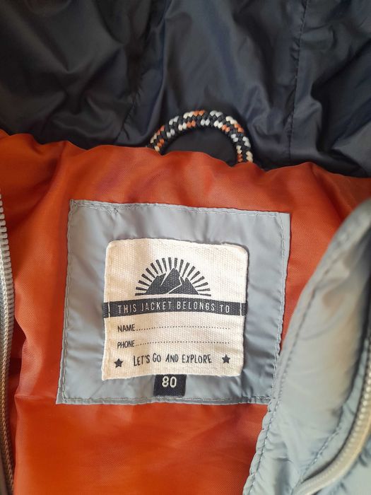 Două geci iarnă copii, mărimi 80+86