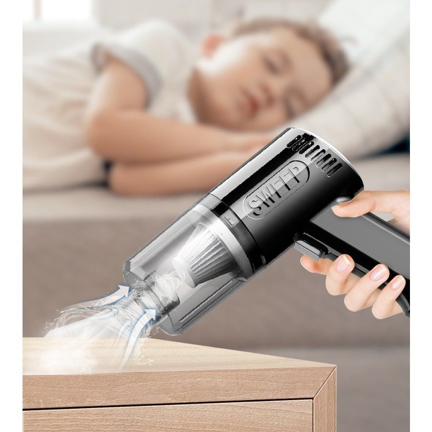 Aspirator auto portabil fara fir