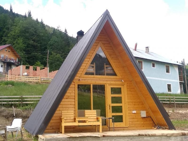 Vand cabana tip A Frame  4.2m x 7m