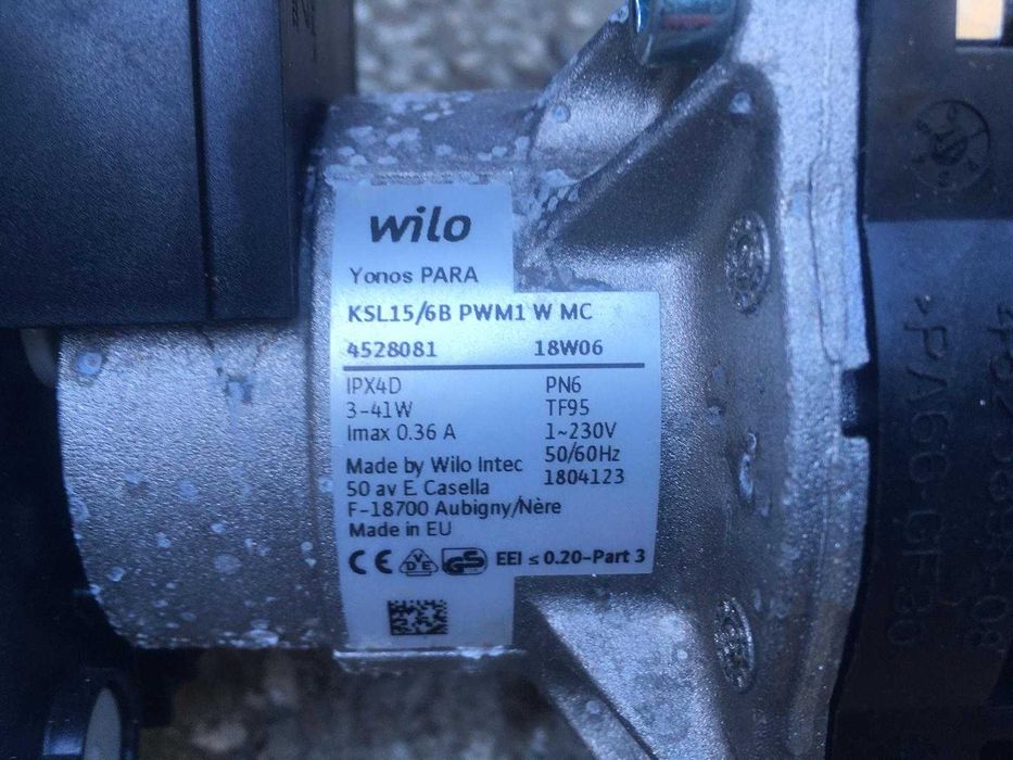 WILO pompa electronica centrala