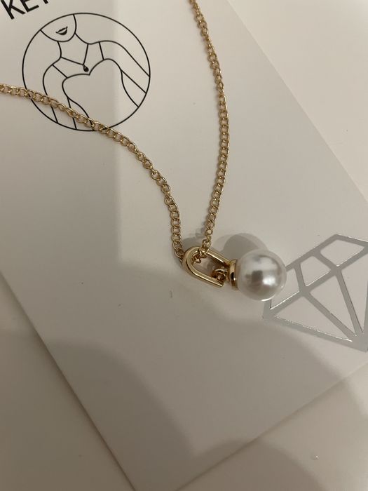 Lanț cu medalion perla nou