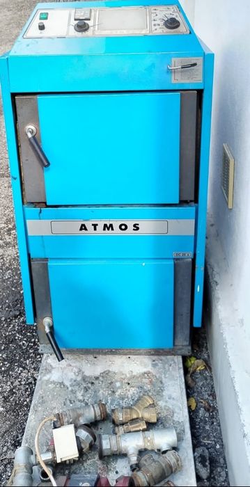 Vând centrală termică pe lemn, marca Atmos, 25 kw