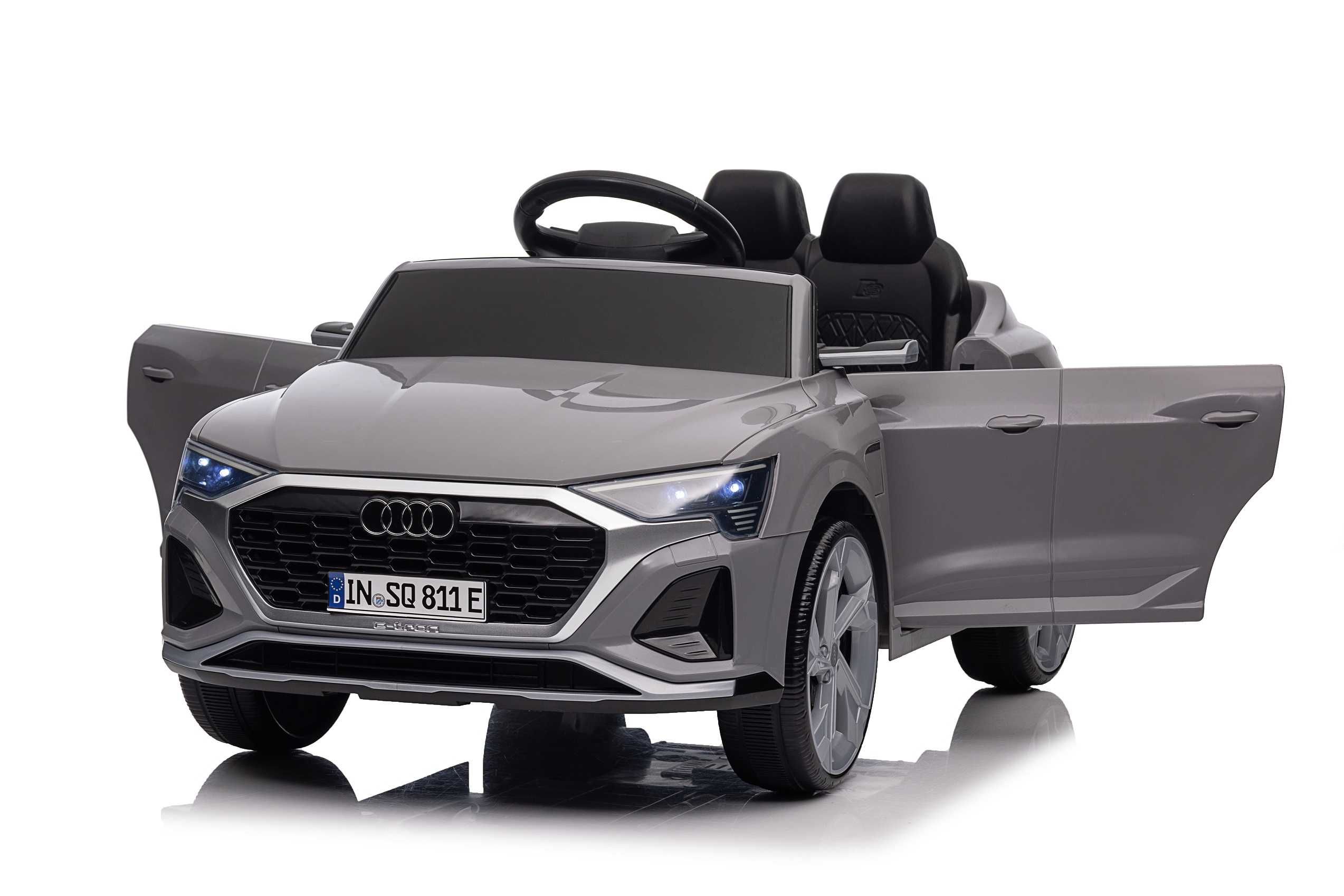 Masinuta electrica pentru copii Audi SQ8 2x 35W 12V MP3 player #Grey