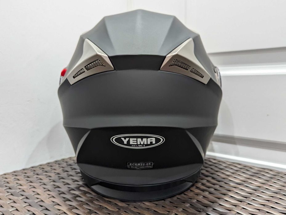 Casca moto Yema, marime L - cu ochelari de soare, full face