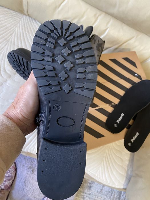 Дамски боти естествена кожа