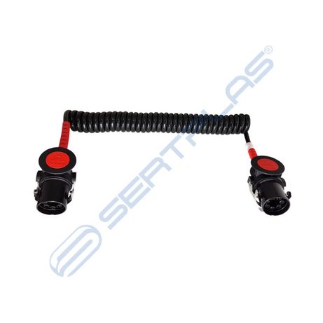 Cablu spiralat ABS / EBS remorca