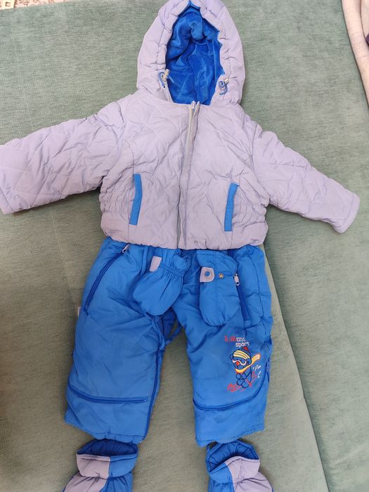 Детский зимний комбинезон