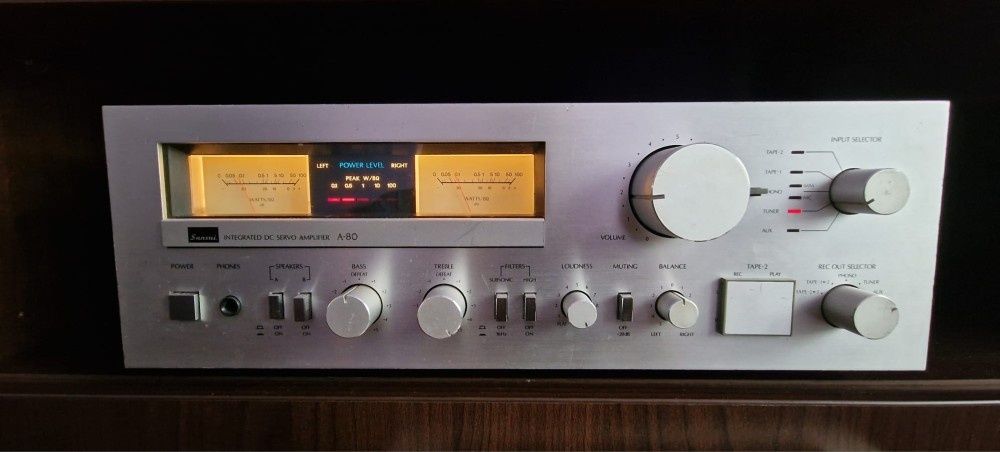 SANSUI A-80  TOP HIFI amplificator vintage
