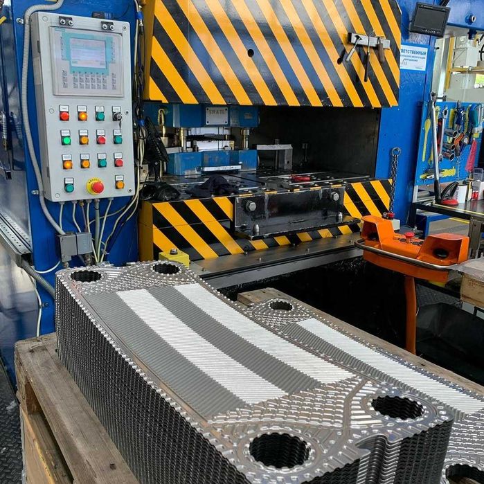 Пластина теплообменника (DN 32mm - 200 mm)